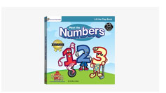 Meet the Numbers Lift the Flap Board Book | Preschool Prep Company