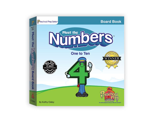 Meet the Numbers One to Ten Board Book | Preschool Prep Company